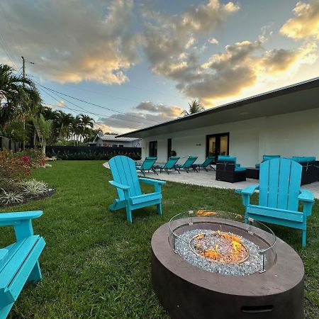 Willa The Sun House - 3 Bed, 2 Bath, Private Pool, Fire Pit, Huge Backyard Fort Lauderdale Zewnętrze zdjęcie